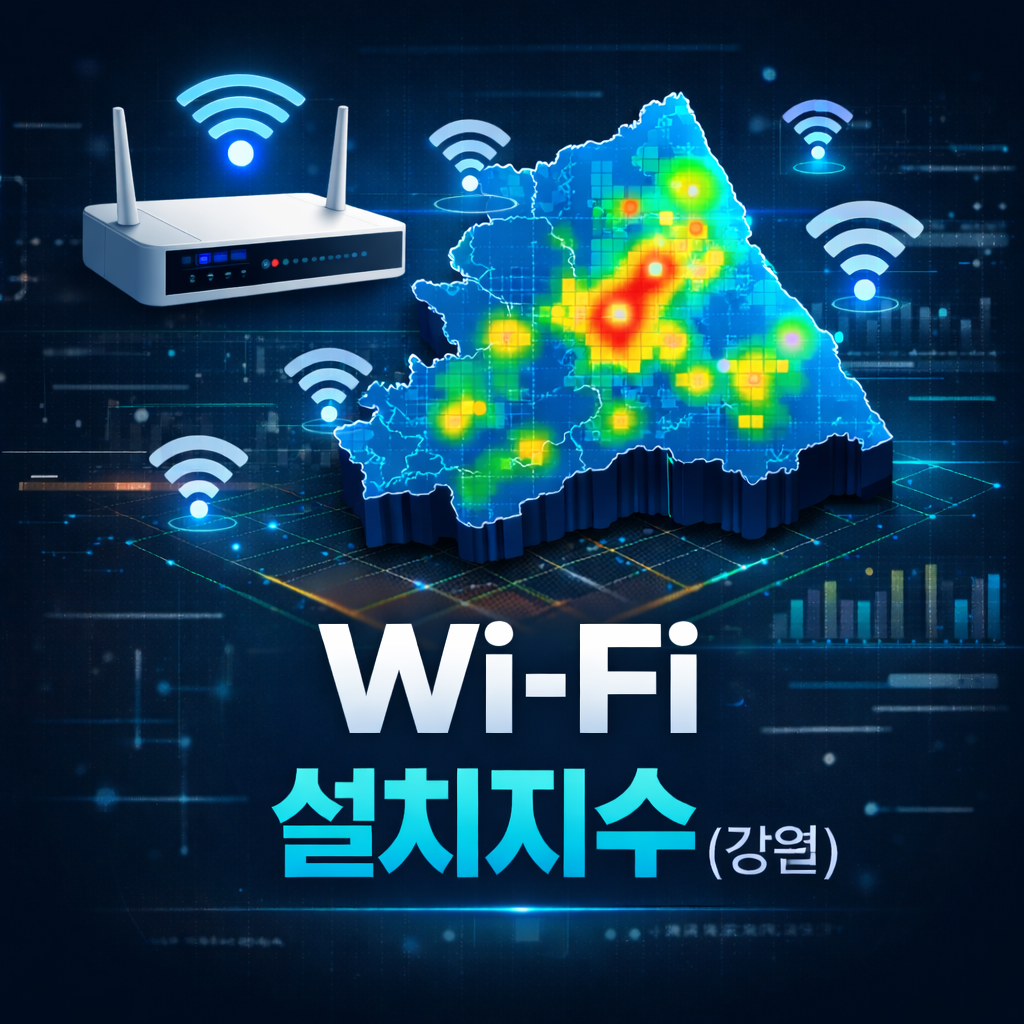 'Wi-Fi 설치지수_강원특별자치도'상품 썸네일 이미지