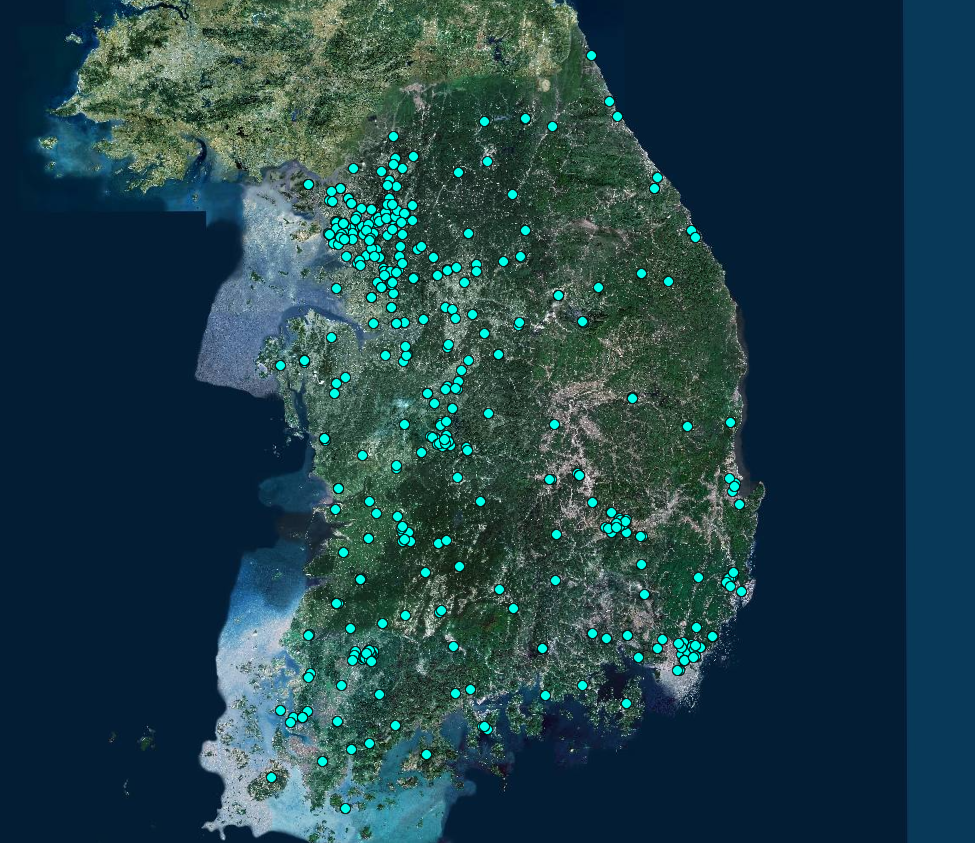 '공간화-전국 푸드뱅크 센터정보 현황'상품 썸네일 이미지