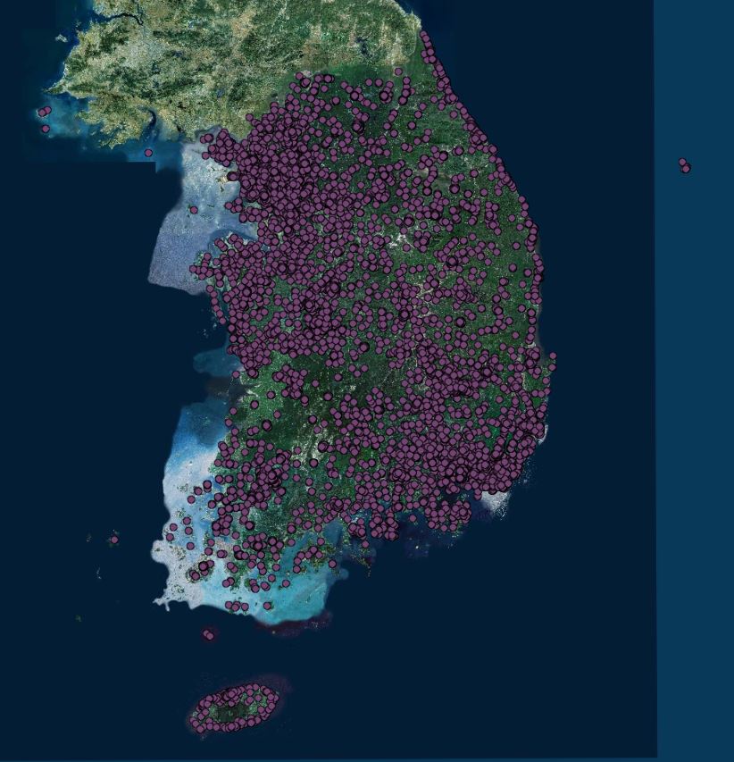 '공간화-전국 명절 무료주차장 현황'상품 썸네일 이미지