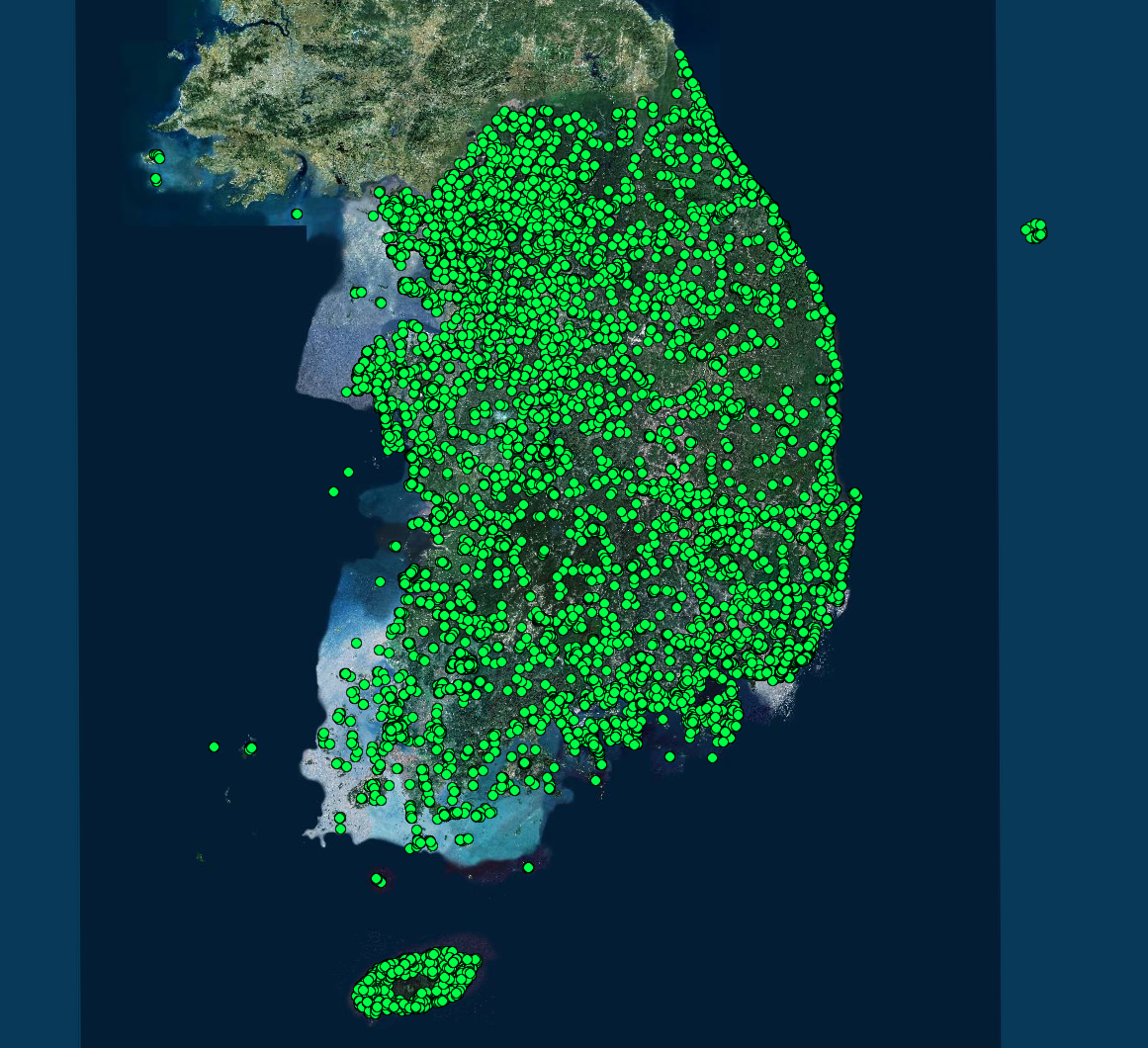 '융복합-전국 숙박시설별 근거리 관광지 현황'상품 썸네일 이미지